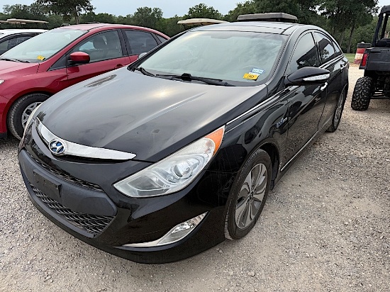 2013 HYUNDAI SONATA HYBRID CAR (VIN # KMHEC4A46DA066148) (SHOWING APPX 167,229 MILES, UP TO THE BUYE