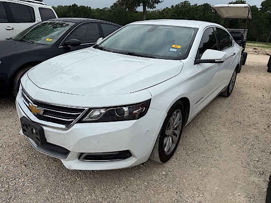 2019 CHEVROLET IMPALA CAR (VIN # 1G11Z5SA0KU125758) (SHOWING APPX 161,749 MILES, UP TO THE BUYER TO