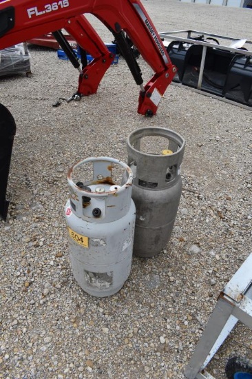 2 - FORKLIFT PROPANE BOTTLES