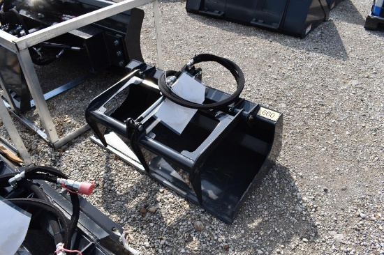 MINI SKID STEER STUMP GRAPPLE