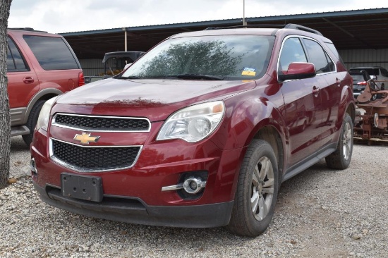 2011 CHEVROLET EQUINOX LT (NOT RUNNING) (VIN # 2CNALPECXB6259902) (SHOWING APPX 88,421 MILES, UP TO