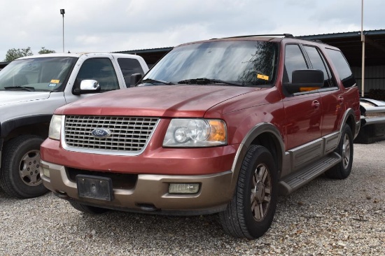 2003 FORD EXPEDITION (VIN # 1FMRU17W43LC18341) (SHOWING APPX 254,959 MILES, UP TO THE BUYER TO DO TH