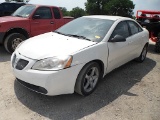 2007 PONTIAC G6 CAR (SALVAGE) (VIN # 1G2ZG58N574170796) (SHOWING APPX 160,237 MILES, UP TO THE BUYER