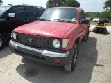 1999 TOYOTA TACOMA PICKUP 4X4 (VIN # 4TAWM72N5XZ401626) (SHOWING APPX 242,010 MILES, UP TO THE BUYER