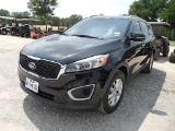 2017 KIA SORENTO CAR (VIN # 5XYPG4A39HG301978) (SHOWING APPX 168,611 MILES,  UP TO THE BUYER TO DO T