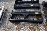 SKID STEER PALLET FORK AND HAY SPEAR PLATE