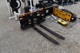 SKID STEER HYDRAULIC PALLET FORK