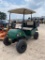 GREEN YAMAHA GOLF CART (GAS) (SERIAL # JW6-300110) (K)
