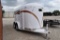 2001 12' 2 HORSE TRAILER (VIN # 4D4PB12241C031668) (REGISTRATION RECEIPT ON HAND AND WILL BE MAILED