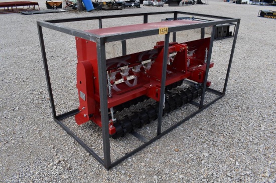 5' 6" 3PT OR SKID STEER GRASS SEEDER