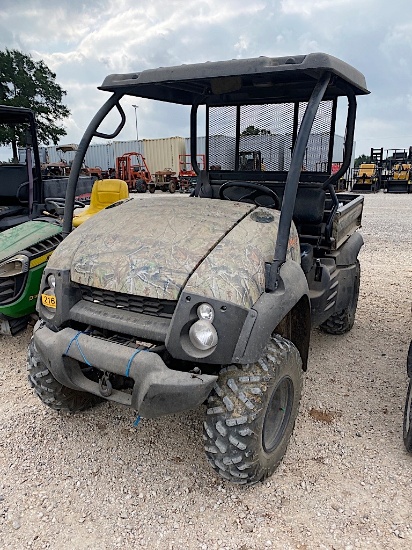 KAWASAKI 610XC SIDE BY SIDE (SERIAL# JK1AFEE1308503558) (SHOWING APPX 477 HOURS, UP TO THE BUYER TO