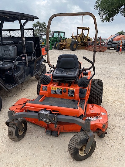 "KUBOTA ZD25 ZERO TURN MOWER (DIESEL) (SERIAL # 14159) (SHOWING APPX 1,062 HOURS, UP TO THE BUYER TO