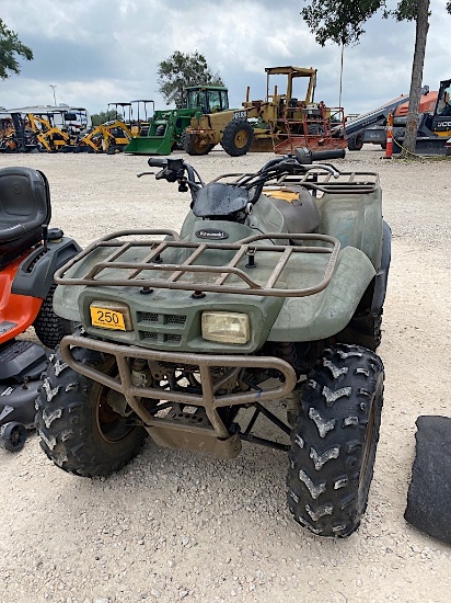 KAWASAKI PRAIRIE 4-WHEELER (UNKNOWN HOURS) (SERIAL # JK3VFH31638502492) (K)