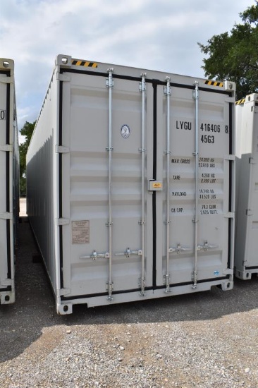 40' STORAGE CONTAINER W/ 6 DOORS (LYGU4164068)