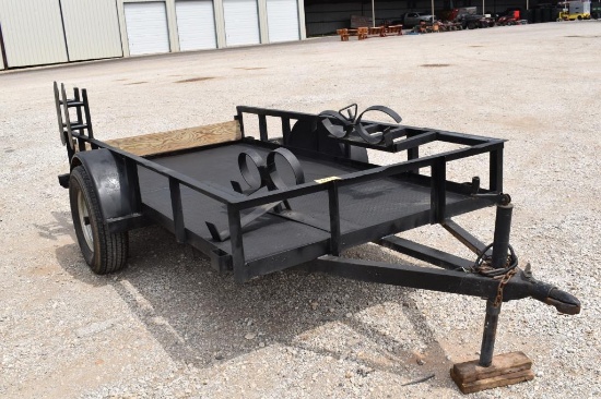 2023 5' X 10' WELDING TRAILER (PLATE # 773233M) (REGISTRATION RECEIPT ON HAND AND WILL BE MAILED CER