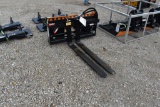 SKID STEER HYDRAULIC PALLET FORK