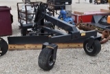 8' SKID STEER BLADE W/ CONTROLLER  (CONTROLLER IN THE OFFICE)