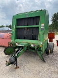 JD 566 ROUND BALER W/ MONITOR (14,778 BALES) (MONITOR IN THE OFFICE)