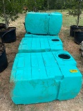 4 - 100 GALLON POLY TANKS