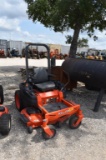 KUBOTA Z125EBR ZERO TURN MOWER (NOT RUNNING) (NO KEY) (SERIAL # 14146)