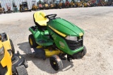 JD X300 RIDING MOWER (SERIAL # 1M0X300LEEM299257) (SHOWING APPX 124 HOURS, UP TO THE BUYER TO DO THE