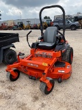 KUBOTA Z725 ZERO TURN MOWER (SERIAL # 21995) (SHOWING APPX 367 HOURS,  UP TO THE BUYER TO DO THEIR D