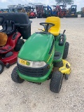 JD LA125 RIDING MOWER (SERIAL # GXA125A061950) (SHOWING APPX 310 HOURS, UP TO THE BUYER TO DO THEIR