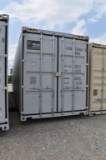40' STORAGE CONTAINER W/ 6 DOORS (CICU7316260)