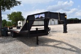 2021 20' + 5' DOVE TEXAS BRAGG GOOSENECK TRAILER (VIN # 17XFG2527M1105726) (TITLE ON HAND AND WILL B
