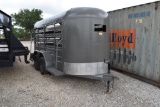 1981 14' WW CATTLE TRAILER B.T. (VIN # 099362) (TITLE ON HAND AND WILL BE MAILED CERTIFIED WITHIN 14