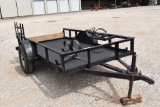 2023 5' X 10' WELDING TRAILER (PLATE # 773233M) (REGISTRATION RECEIPT ON HAND AND WILL BE MAILED CER