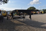 2000 27' GOOSENECK TRAILER FRAME (PLATE # GGPR35) (REGISTRATION RECEIPT ON HAND AND WILL BE MAILED C