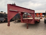2009 20' GOOSENECK TRAILER (VIN # TR223492) (TITLE ON HAND AND WILL BE MAILED CERTIFIED WITHIN 14 DA