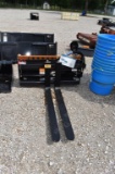 SKID STEER HYDRAULIC PALLET FORK