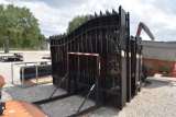 2 - 10' WROUGHT IRON GATES