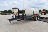 1350 GALLON NURSE TRAILER W/ PUMP AND TOTE HOLDER