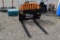 SKID STEER HYDRAULIC PALLET FORK