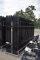 22 - 10' WROUGHT IRON FENCE PANELS W/ 23 POSTS