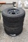 4 - 235 X 80R16 10 PLY TIRES AND WHEELS