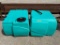 2 - 200 GALLON POLY TANKS