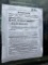 2007 GMC SIERRA 1/2 TON PICKUP W/ TIRES AND WHEELS IN BED (VIN # 1GTEK19J17Z586439) (SHOWING APPX 18