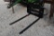 5' SKID STEER HYDRAULIC PALLET FORK