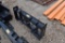 SKID STEER FORK AND BALE SPEAR PLATE
