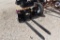 SKID STEER HYDRAULIC PALLET FORK