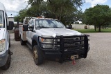 2016 FORD F450 POWERSTROKE 4X4 PICKUP WITH SERVICE BED (VIN # 1FD0X4HT4GEA66156) (SHOWING APPX 170,4