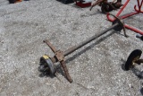 7,000 LB AXLE