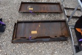 SKID STEER WELD PLATE