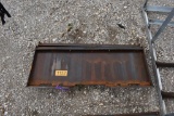 SKID STEER WELD PLATE