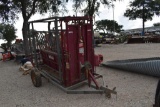 WW PORTABLE CATTLE SQUEEZE CHUTE