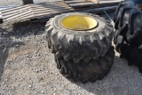 2 - 15 X 19.5 TIRES AND WHEELS
